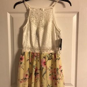 Lace Floral Dress